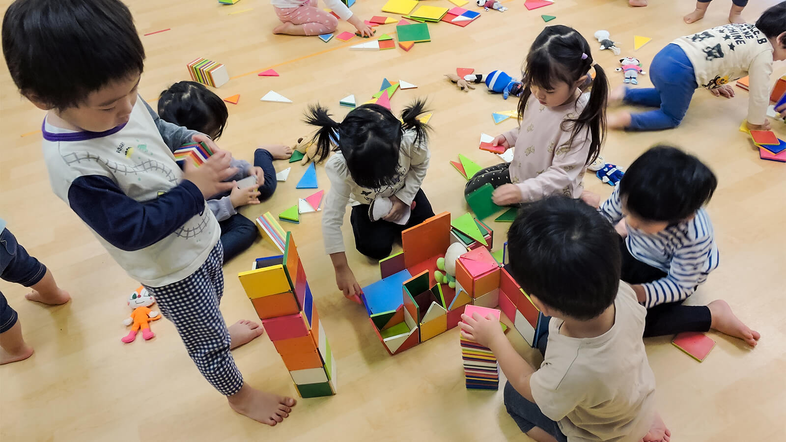 室内遊びの様子